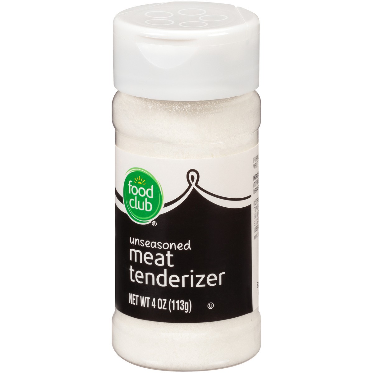 slide 3 of 12, Food Club Unseasoned Meat Tenderizer, 4 oz