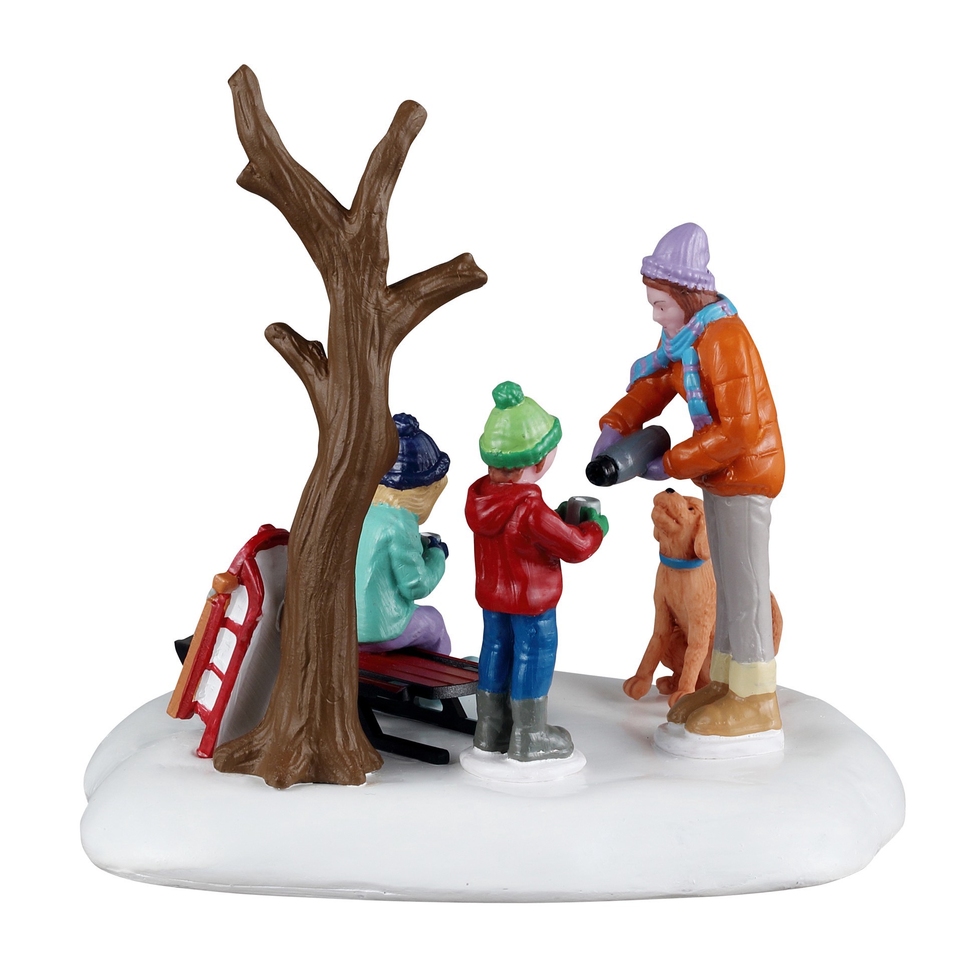 slide 2 of 4, Lemax Cocoa Time, 3.66 in x 4.06 in x 3.27 in