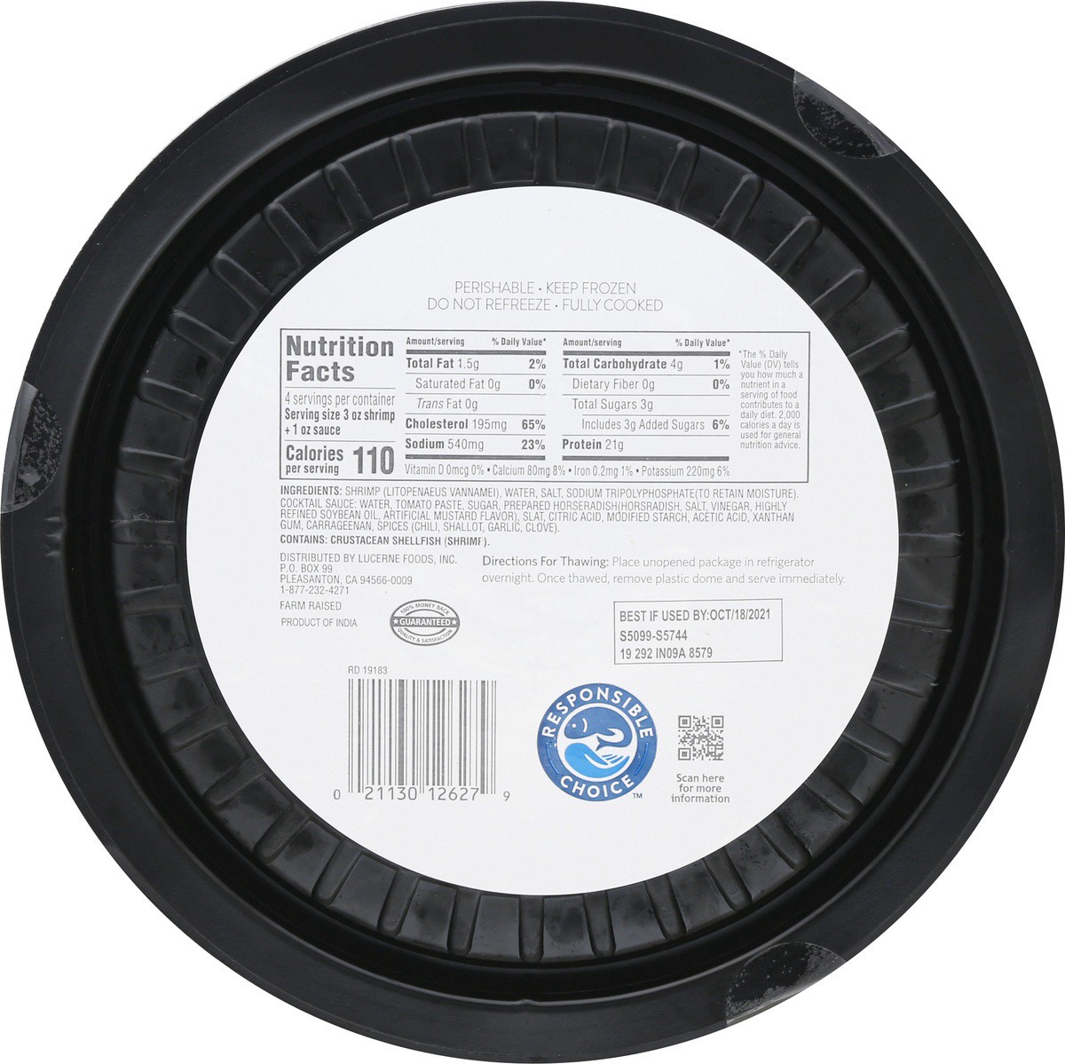 slide 4 of 9, Waterfront Bistro Cocktail Shrimp with Sauce 16 oz, 16 oz