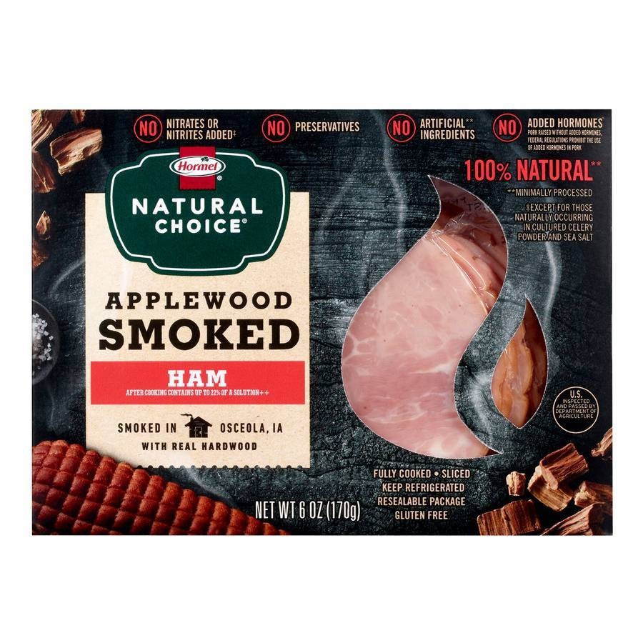 slide 1 of 4, Hormel Natural Choice Applewood Smoked Ham, 