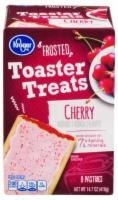 slide 1 of 1, Kroger Cherry Frosted Toaster Treats, 8 ct; 1.8 oz