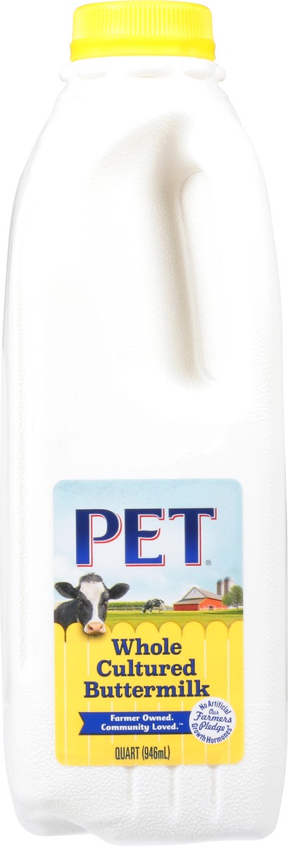 slide 1 of 14, Pet Whole Cultured Buttermilk 1 qt, 32 fl oz