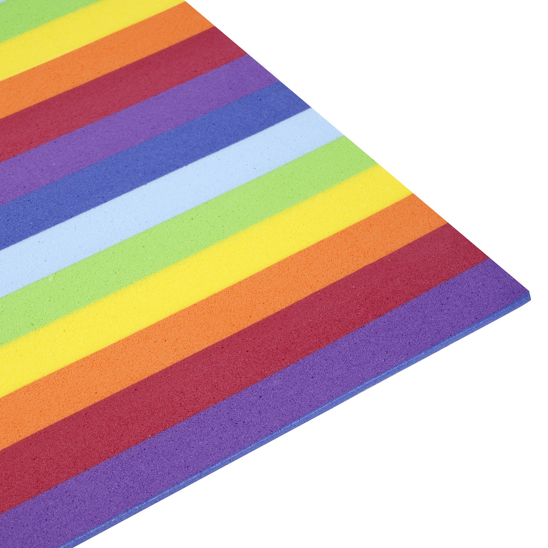 slide 2 of 2, 12" X 18" Rainbow Foam Sheet By Creatology, 12 in x 18 in