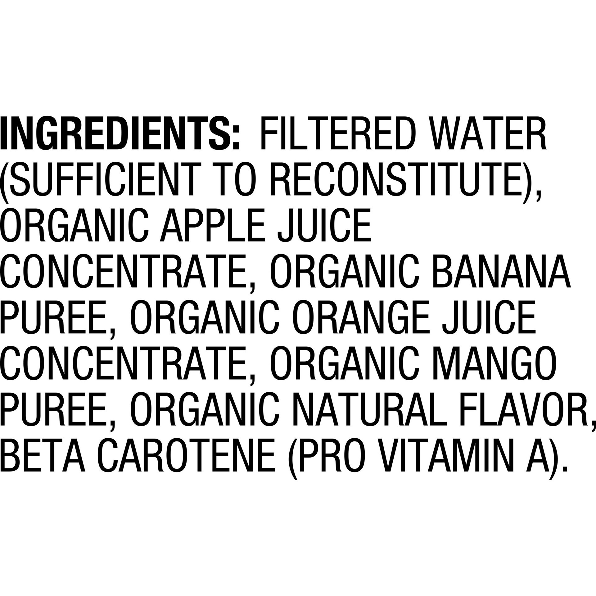 slide 4 of 5, Santa Cruz Organic 32 Fluid Ounce Organic Orange Mango - 32 fl oz, 32 fl oz