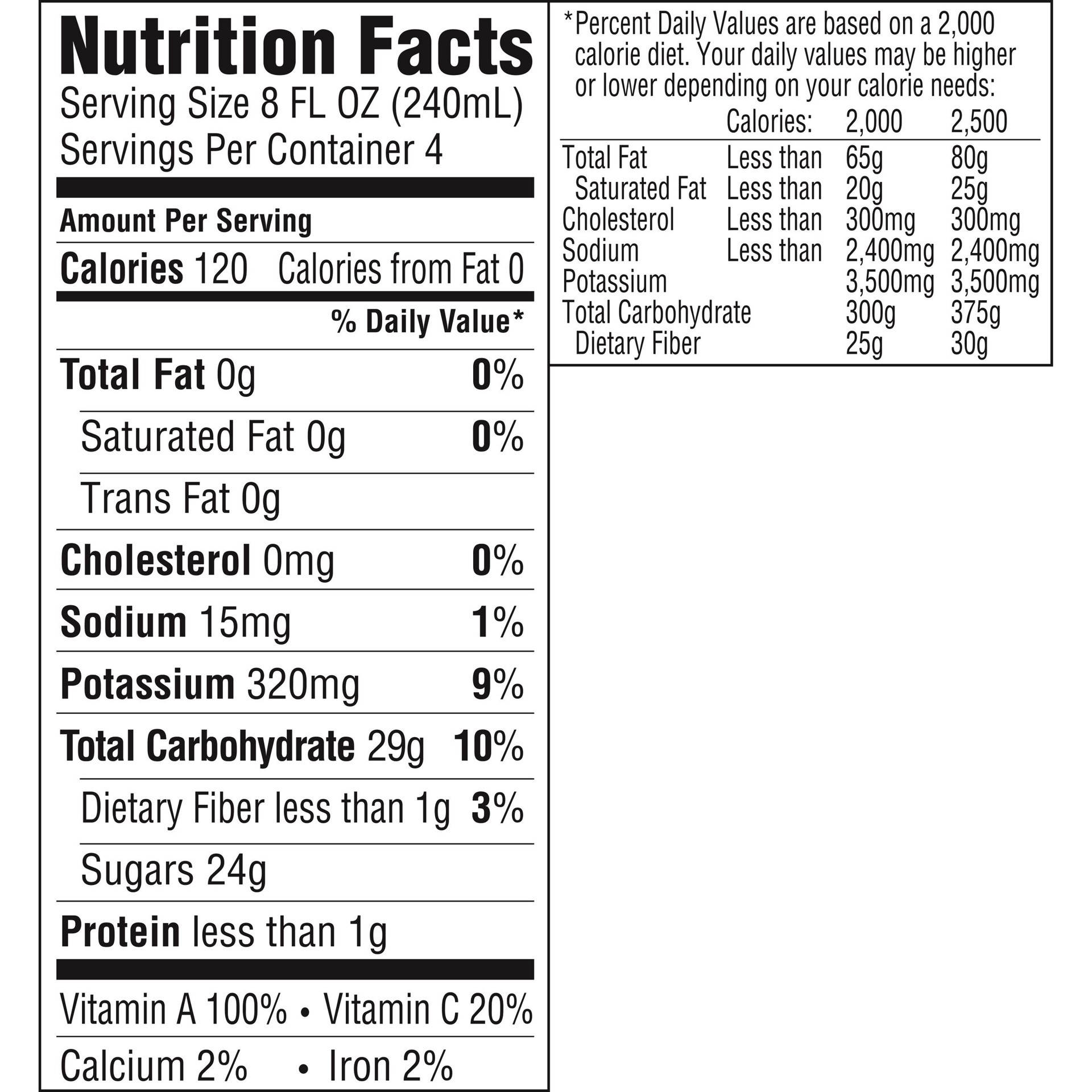 slide 3 of 5, Santa Cruz Organic 32 Fluid Ounce Organic Orange Mango - 32 fl oz, 32 fl oz