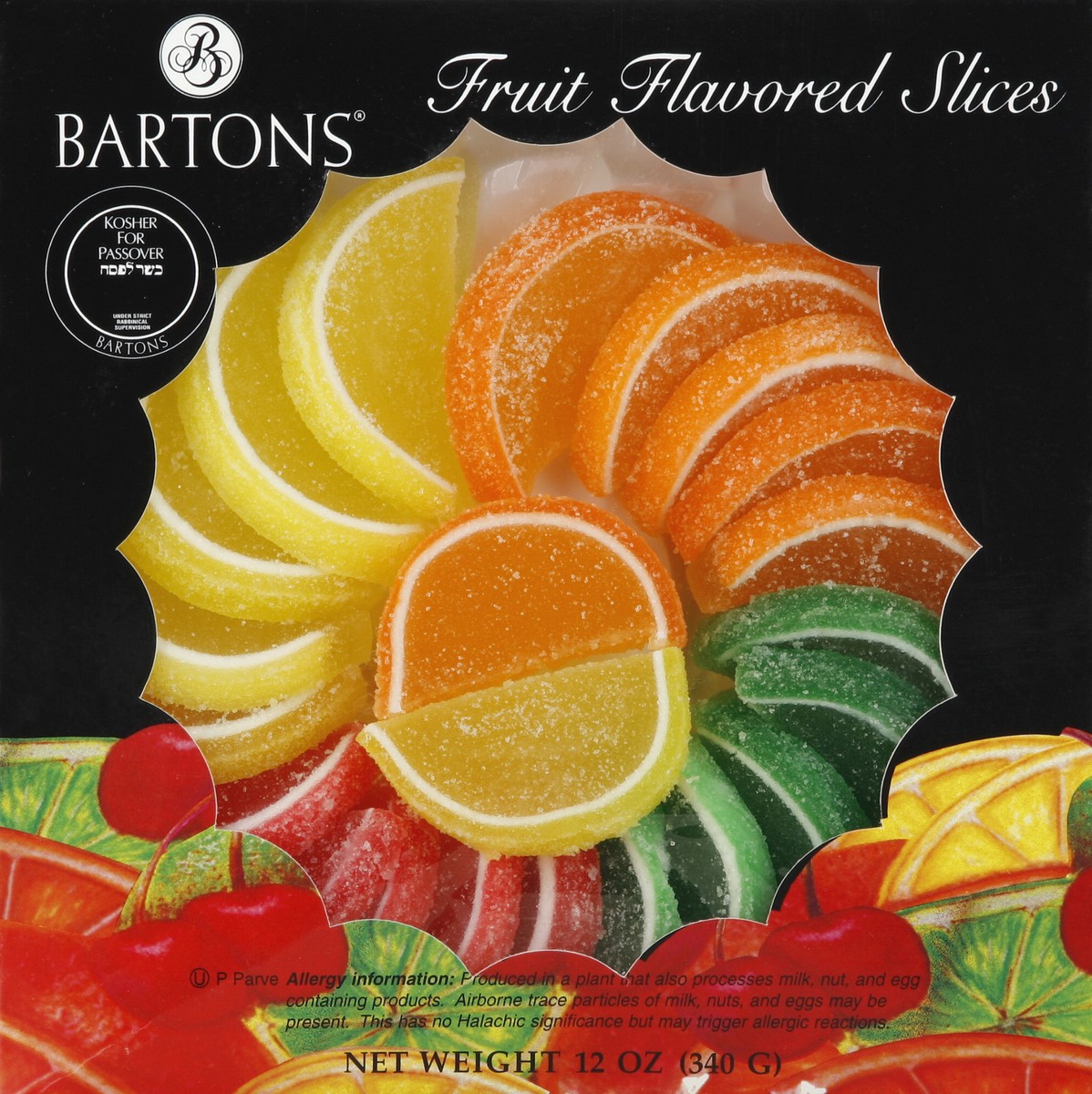 slide 4 of 4, Barton's Fruit Slices, 12 oz