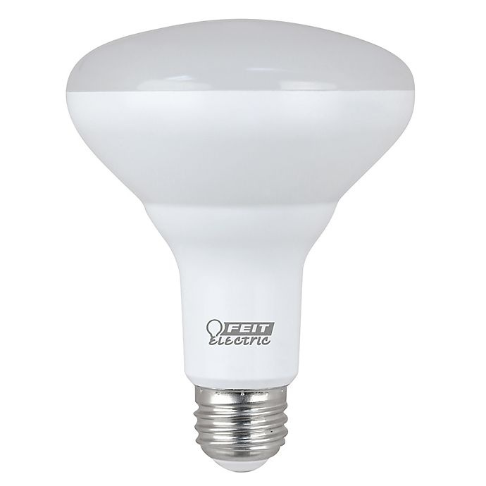 slide 1 of 3, Feit Electric 65-Watt Equivalent BR30 LED Light Bulbs, 2 ct