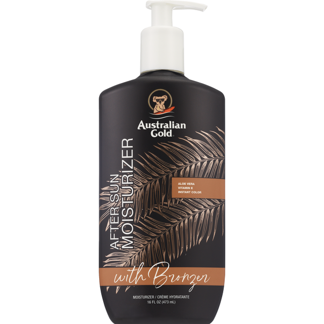 slide 1 of 1, Australian Gold After Sun Moisturizer With Bronzer, 16 oz