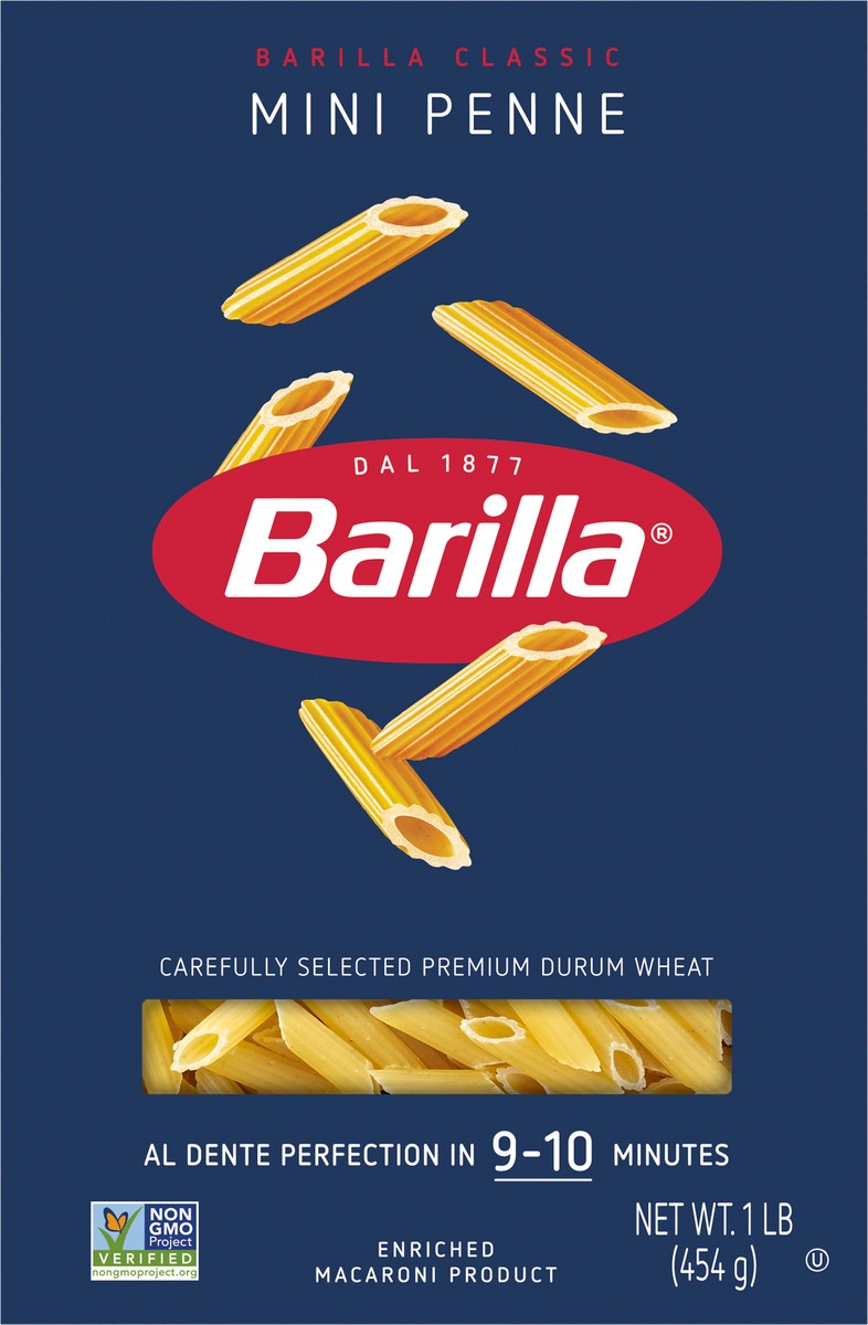 slide 2 of 9, Barilla Penne Mini 1 lb, 1 lb