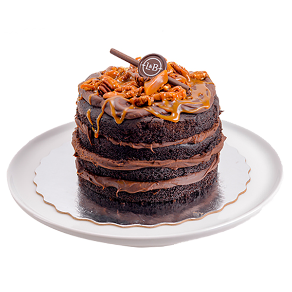 slide 1 of 1, L&B Turtle Torte, 48 oz