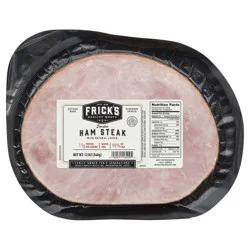 Frick's Ham Steak, Boneless, Hickory, 12 oz