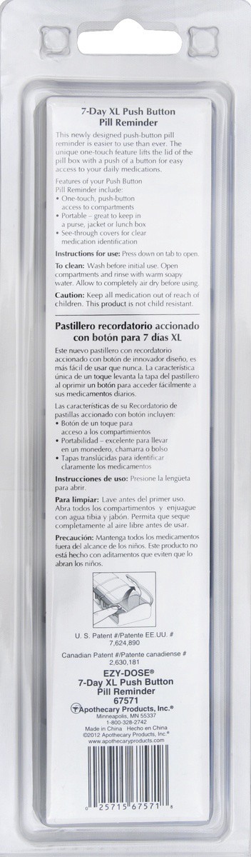 slide 3 of 5, EZY Dose XL Pill Planner XL 1 ea, 1 ct