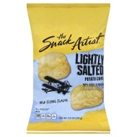 slide 1 of 1, The Snack Artist Potato Chips Lightly Salted, 7.75 oz