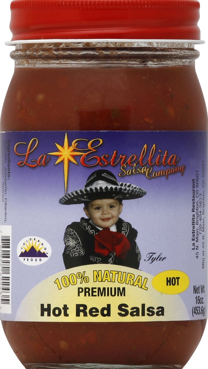 slide 1 of 2, La Estrellita Salsa 16 oz, 16 oz