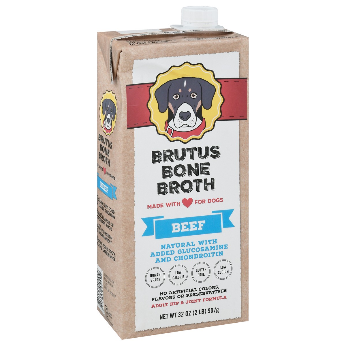 slide 3 of 9, Brutus Bone Broth Adult Hip & Joint Formula Beef Bone Broth 32 oz, 32 oz