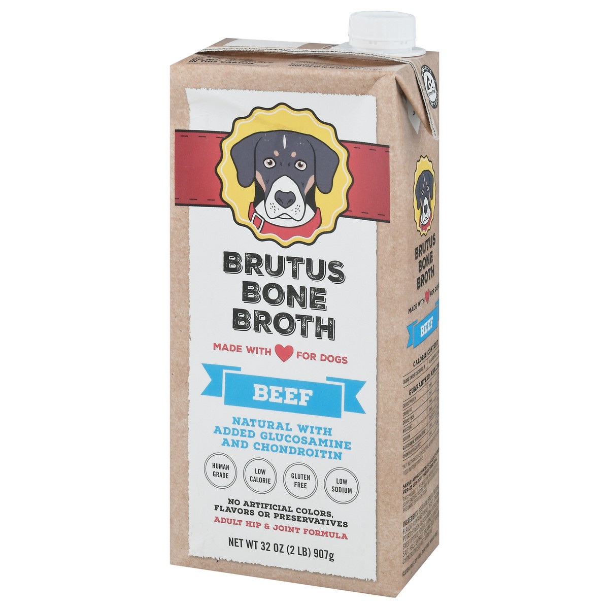 slide 6 of 9, Brutus Bone Broth Adult Hip & Joint Formula Beef Bone Broth 32 oz, 32 oz