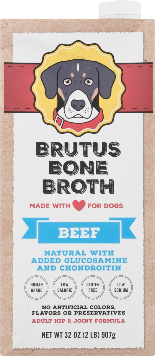 slide 8 of 9, Brutus Bone Broth Adult Hip & Joint Formula Beef Bone Broth 32 oz, 32 oz