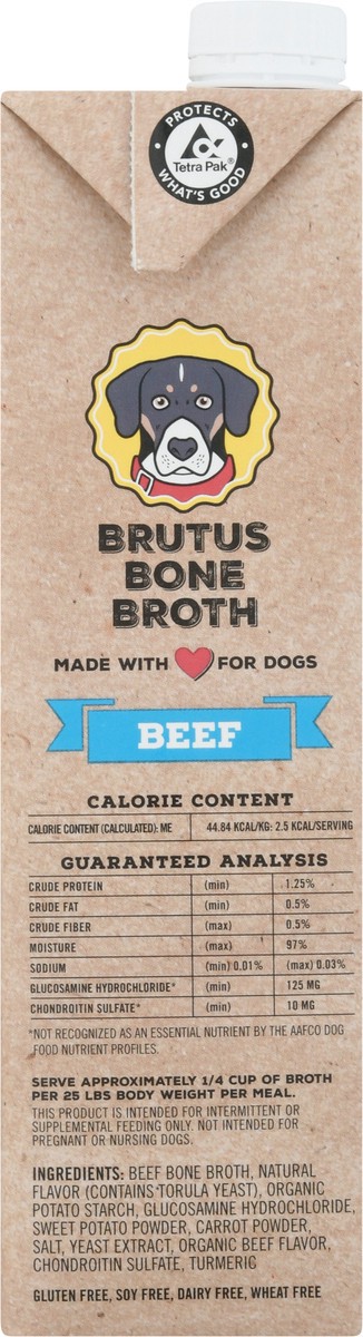 slide 5 of 9, Brutus Bone Broth Adult Hip & Joint Formula Beef Bone Broth 32 oz, 32 oz
