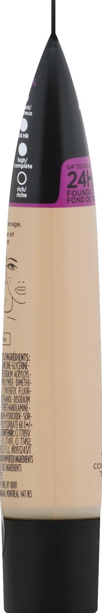 slide 3 of 7, L'Oréal Infallible Total Cover Foundation 303 Nude Beige, 1 fl oz