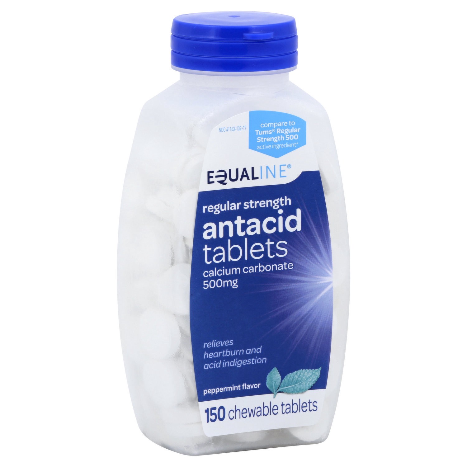 slide 1 of 1, Equaline Antacids Tabs, 150 ct