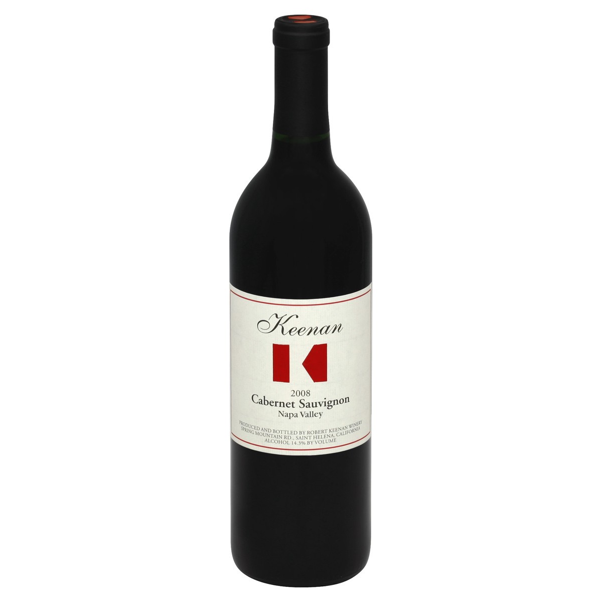 slide 2 of 2, Keenan Cabernet Sauvignon Red, 750 ml