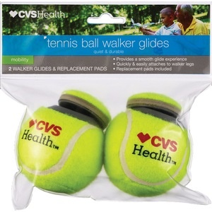 slide 1 of 1, CVS Health Walker Tennis Balls, 2 ct