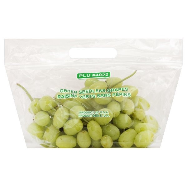 slide 1 of 1, Green Seedless Grapes, per lb