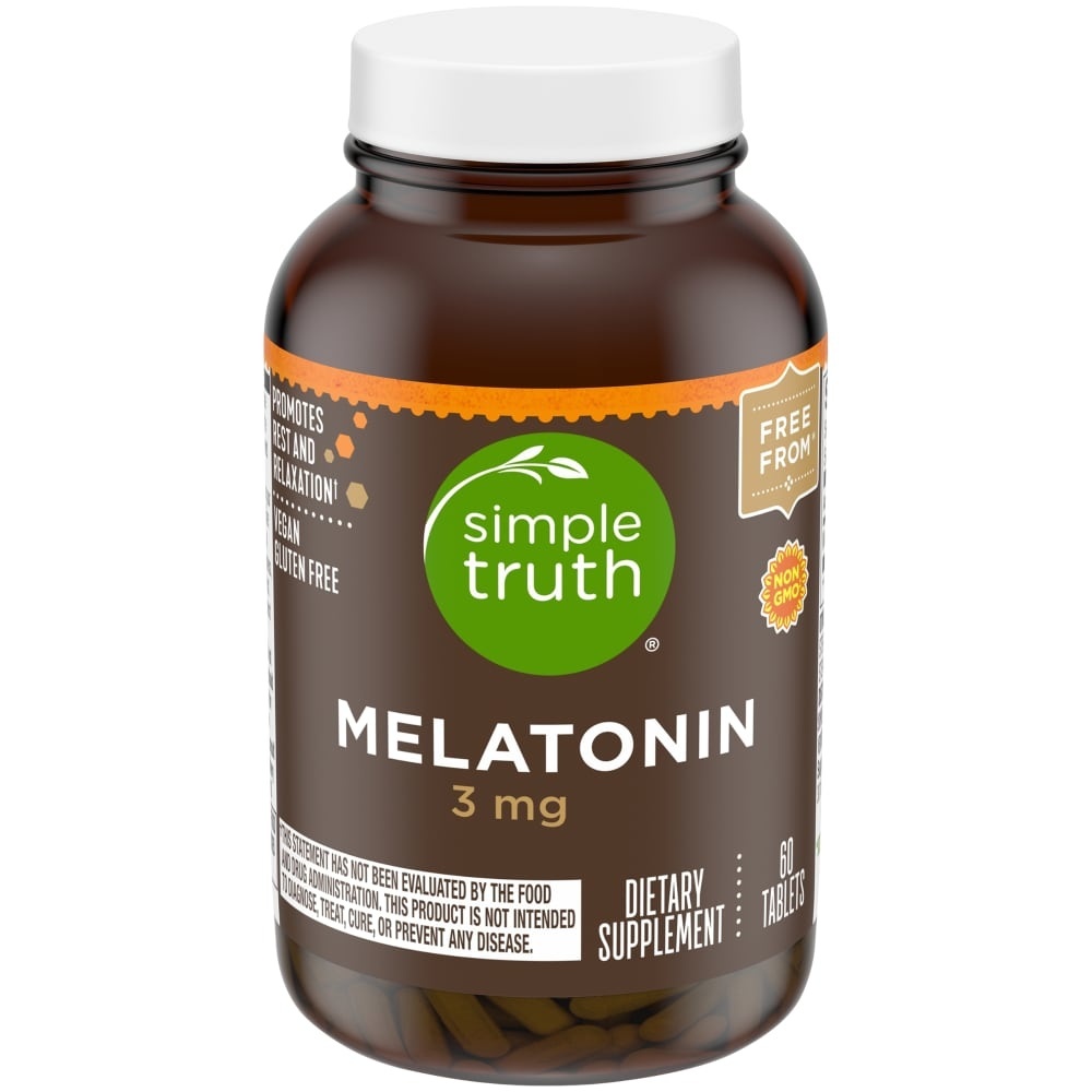 slide 1 of 1, Simple Truth Melatonin 60 ea, 60 ct