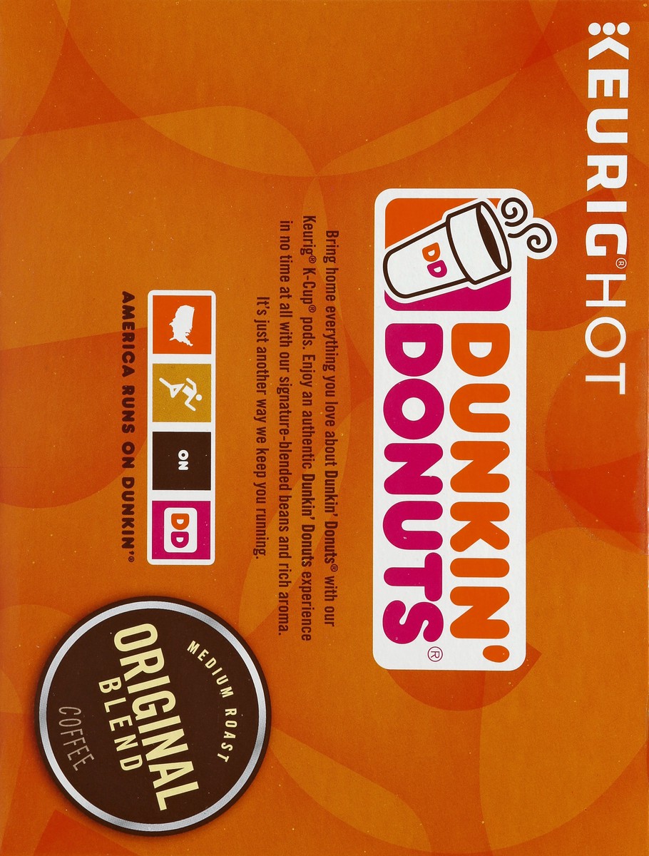 slide 9 of 10, Dunkin' Donuts Original Roast Coffee Keurig K-Cups - 32 ct, 32 ct