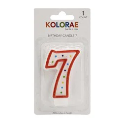 Kolorae Birthday Candle 7