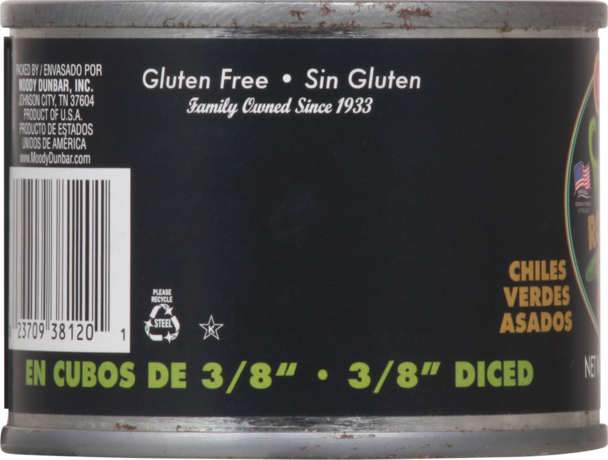 slide 11 of 11, Dunbar's Roasted Green Chiles 4 oz, 4 oz