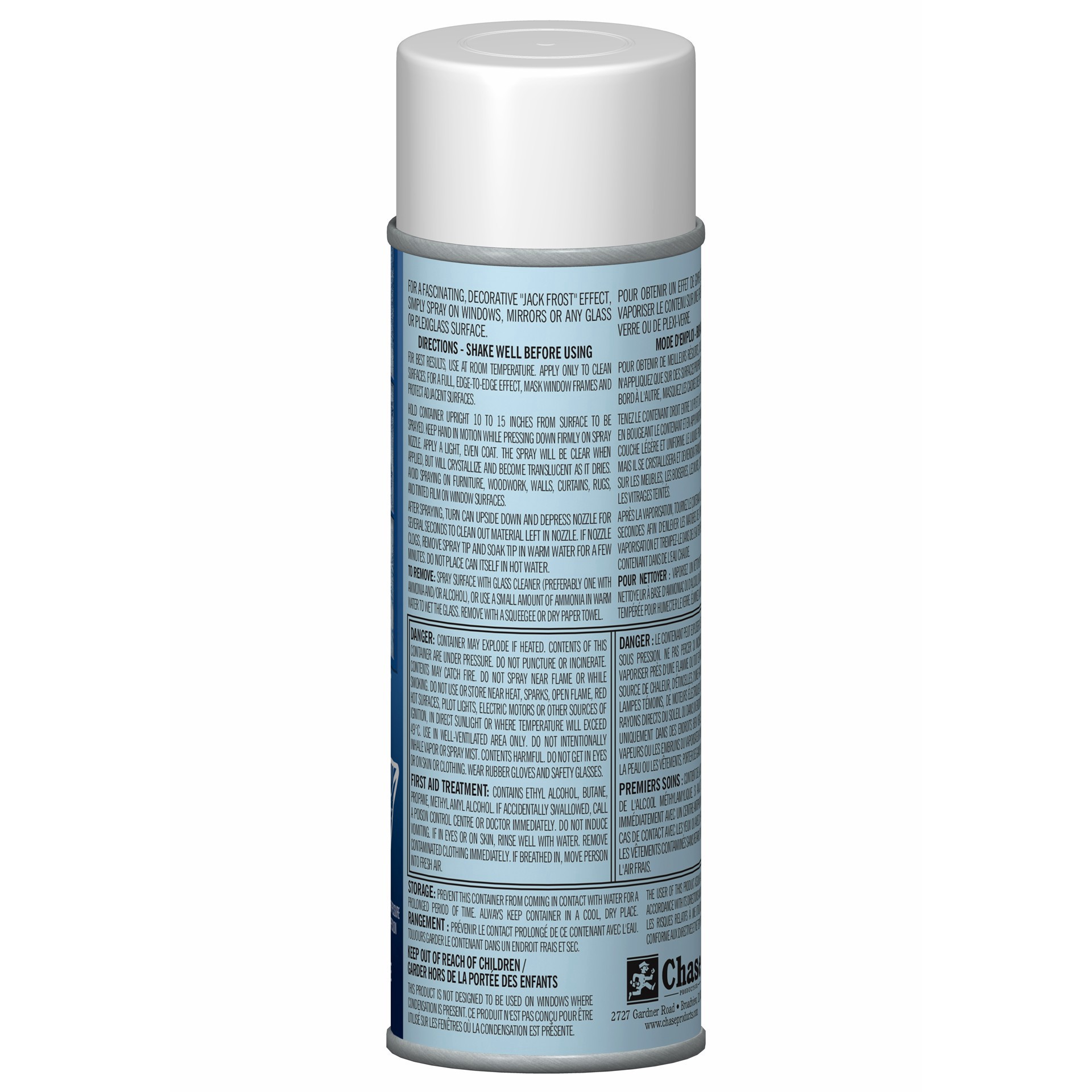 slide 3 of 3, Chase Products Santa Ice Crystals Spray Glass Frost, 5 oz