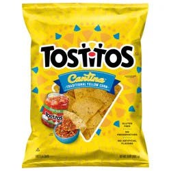 Tostitos Cantina Tortilla Chips Traditional Yellow Corn 13 Oz