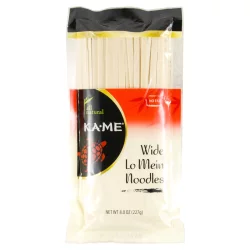 KA-ME Wide Lo Mein Noodles