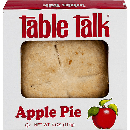 slide 1 of 1, Table Talk Apple Pie No Sugar Added, 4 oz