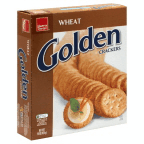 slide 1 of 1, Harris Teeter Golden Crackers - Wheat, 14.2 oz