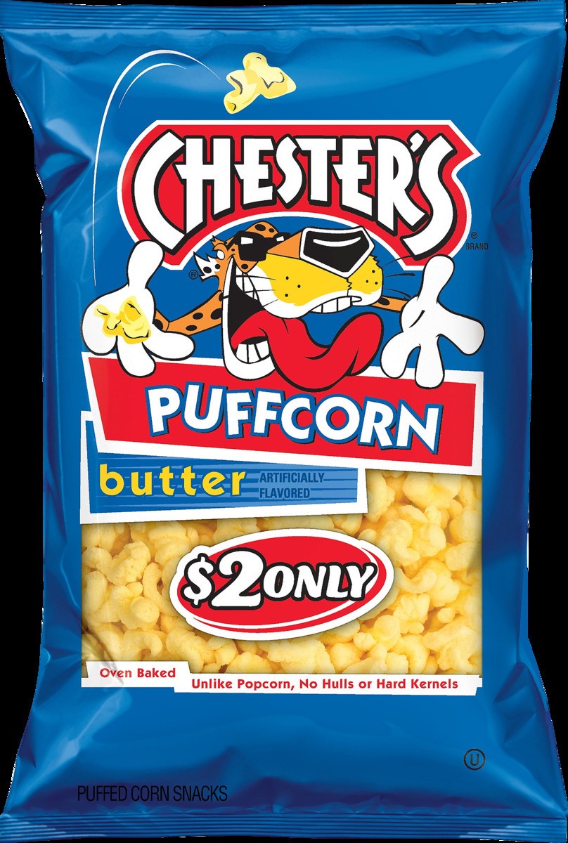 slide 7 of 7, Chester's Puffed Corn Snacks, 3.25 oz