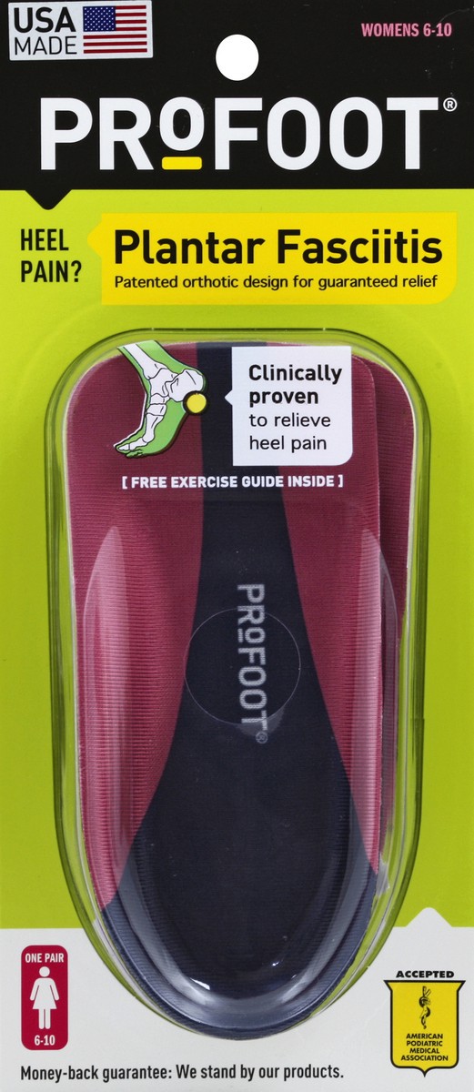 slide 2 of 5, ProFoot Orthotic 1 ea, 1 ct