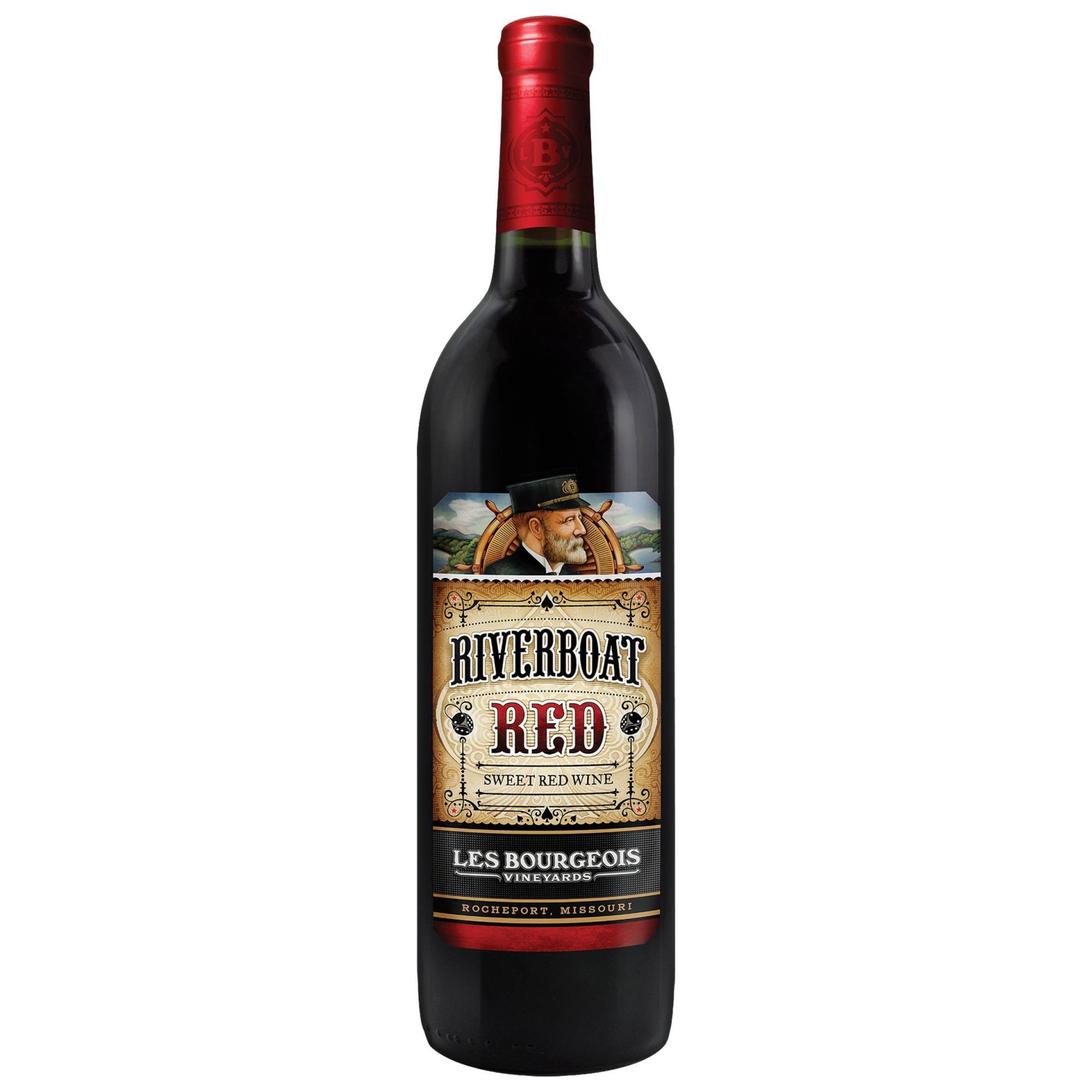 riverboat red wine alcohol content