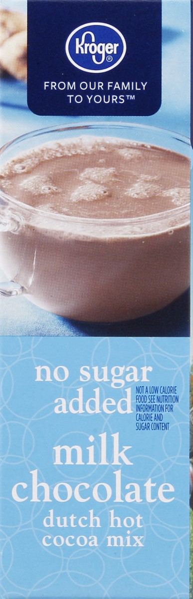 slide 4 of 6, Kroger Milk Chocolate Dutch Hot Cocoa Mix - No Sugar Added, 8 ct; 0.52 oz