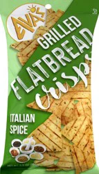 Ava's Crisps, Flatbread, Italian Spice, Grilled