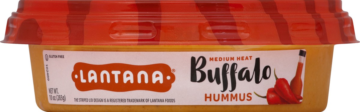 slide 3 of 3, Lantana Buffalo Hummus, 10 oz