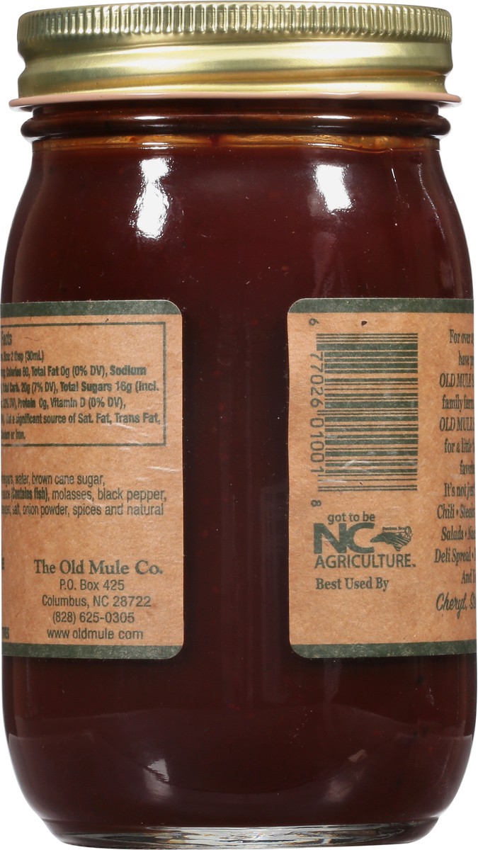 slide 6 of 9, Old Mule Half Kick Original BBQ-Marinade-Dipping Sauce 18 oz, 18 oz