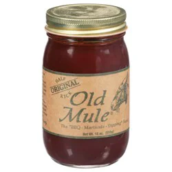 Old Mule Half Kick Original BBQ-Marinade-Dipping Sauce 18 oz
