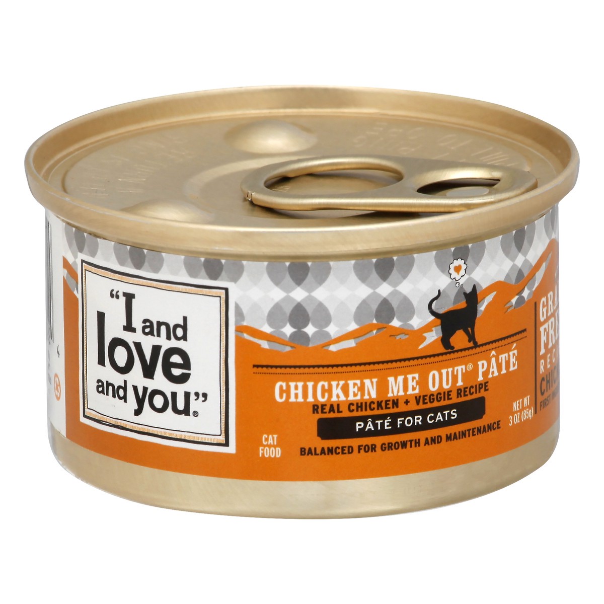 slide 4 of 11, I&love&you Cat Canned Food, Chicken Me Out Pate, 3 oz