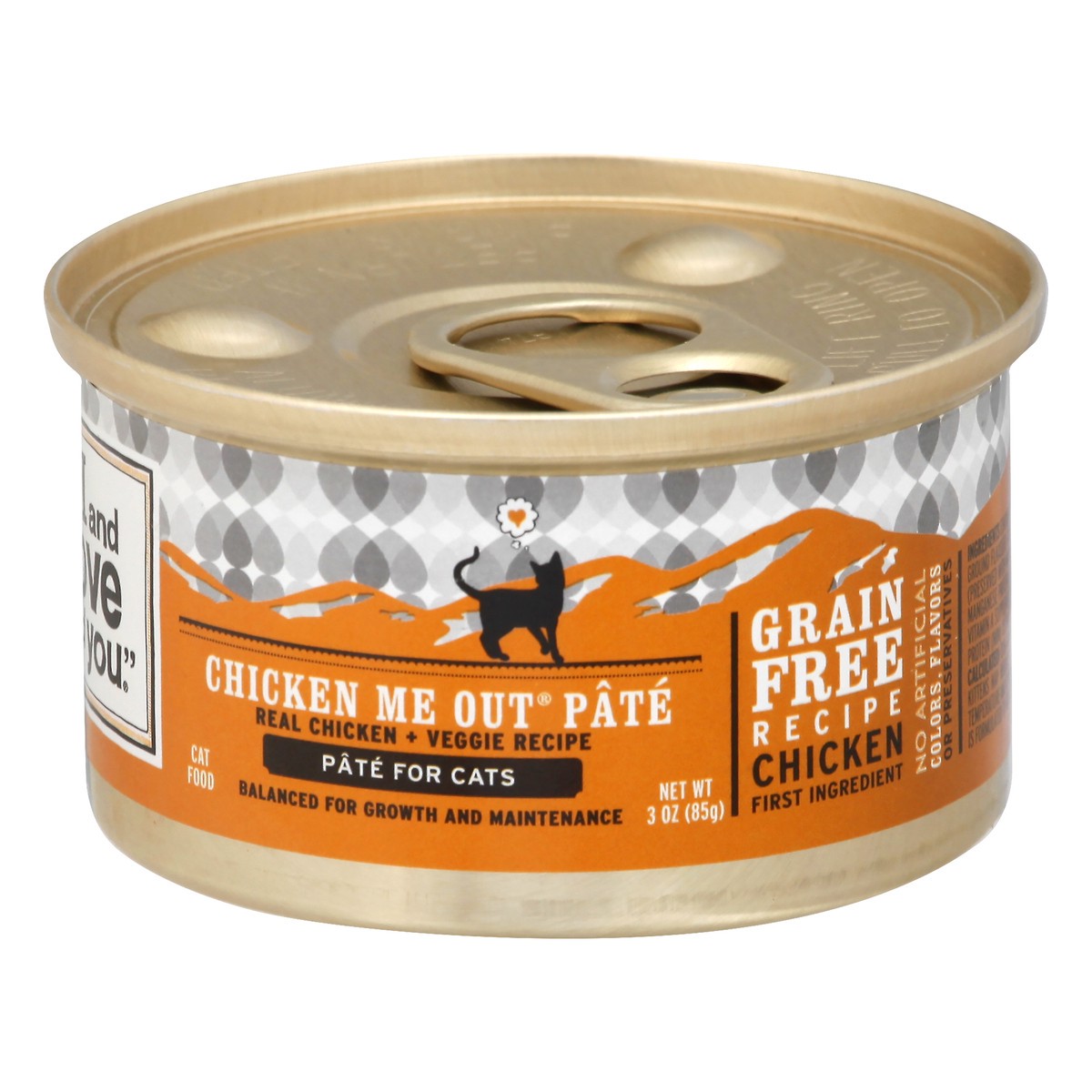 slide 5 of 11, I&love&you Cat Canned Food, Chicken Me Out Pate, 3 oz