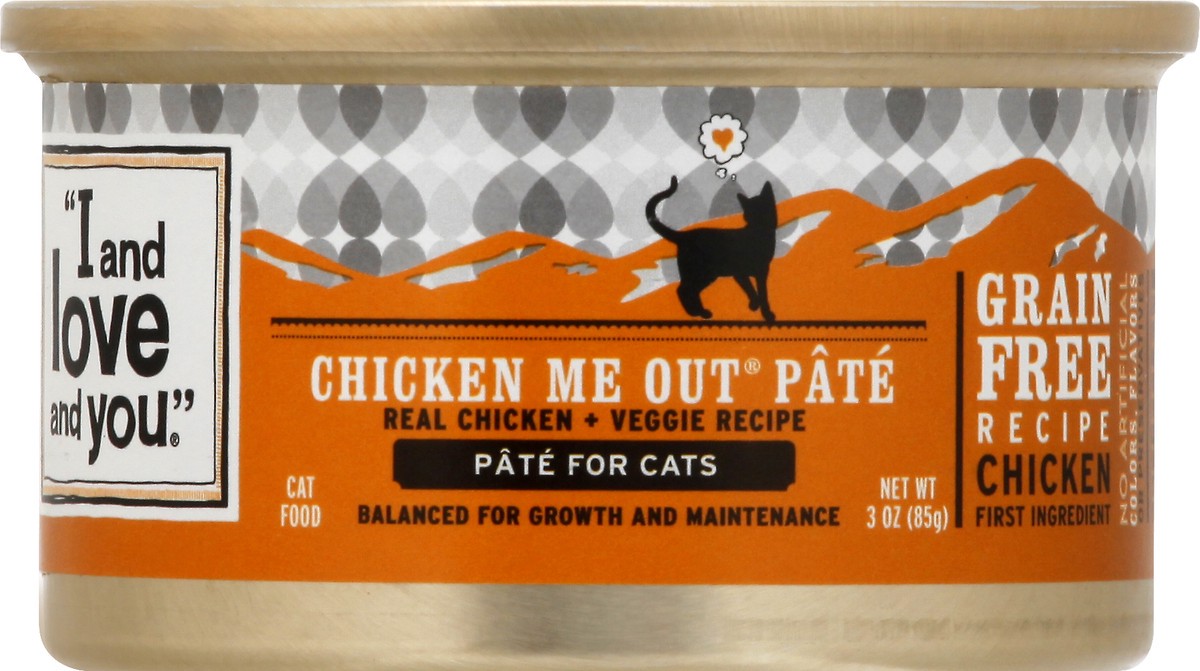 slide 9 of 11, I&love&you Cat Canned Food, Chicken Me Out Pate, 24 ct; 3 oz