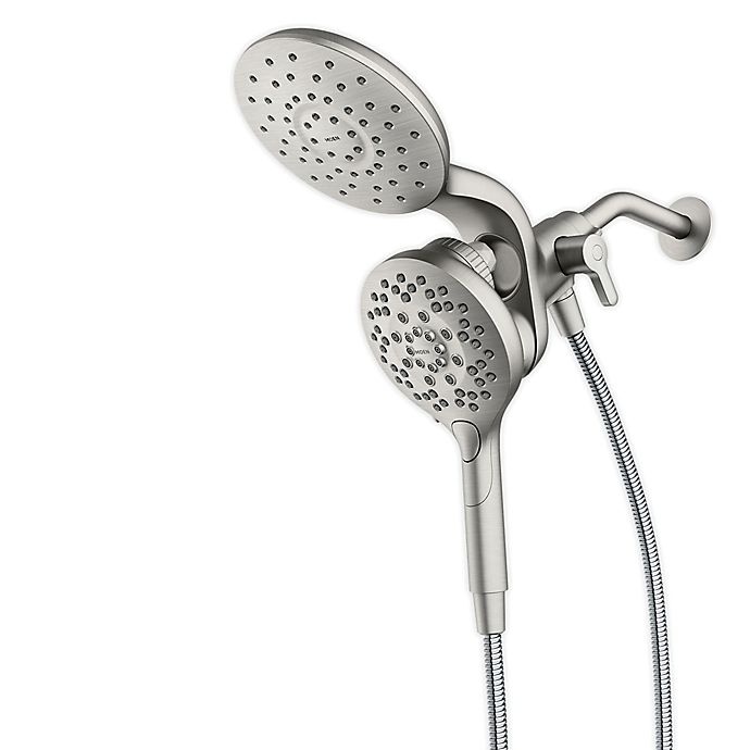 slide 1 of 9, Moen Aromatherapy Combo Showerhead - Brushed Nickel, 1 ct