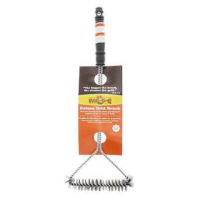 slide 1 of 1, Mr. Bar-B-Q Deluxe Triangle Grill Brush, 1 ct