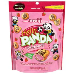Meiji Hello Panda Strawberry Cookies 7oz